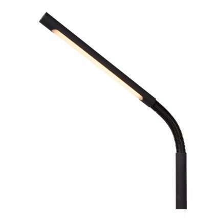 Lucide 36712/04/30 - LED Stmievateľná dotyková stojacia lampa GILLY LED/6W/230V 4000 mAh čierna
