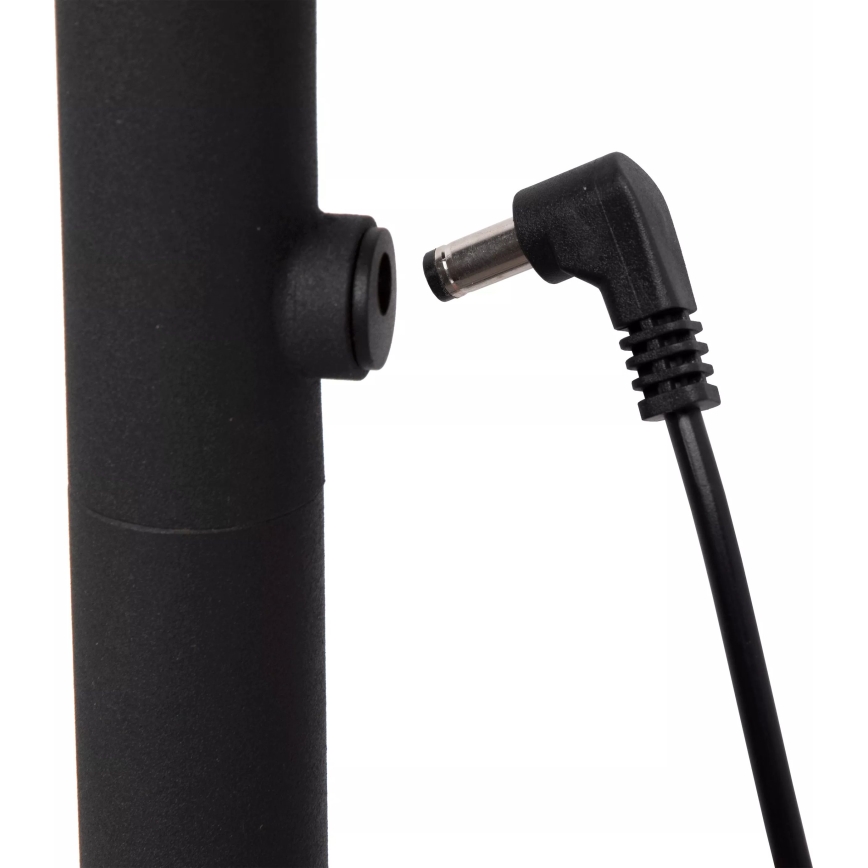 Lucide 36712/04/30 - LED Stmievateľná dotyková stojacia lampa GILLY LED/6W/230V 4000 mAh čierna