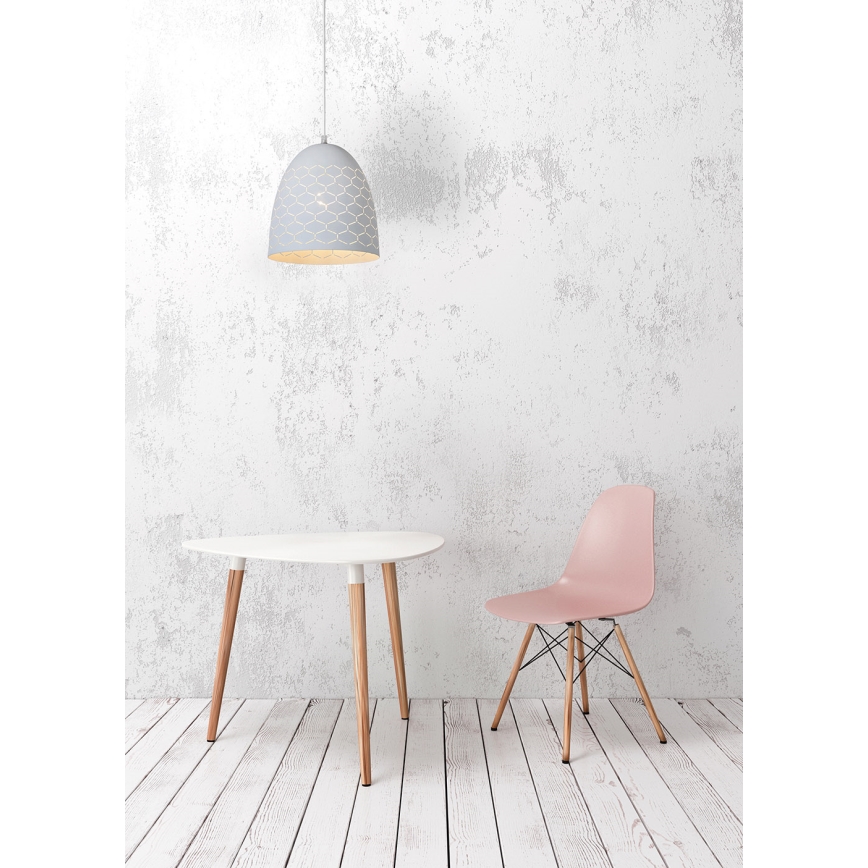 Lucide 43408/24/31 - Luster na lanku GALLA 1xE27/60W/230V biela