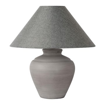 Lucide 44500/81/36 - Stolná lampa BONJO 1xE27/60W/230V šedá 40 cm