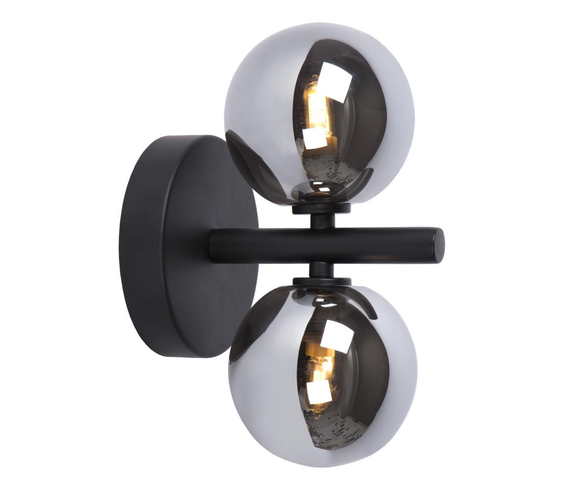 Lucide Lucide 45274/02/30 - Nástenné svietidlo TYCHO 2xG9/28W/230V čierna