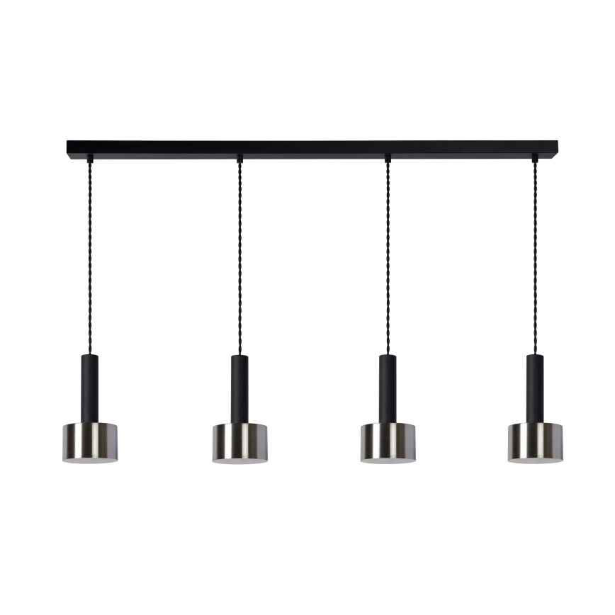 Lucide 45471/04/30 - Luster na lanku TEUN 4xE27/40W/230V