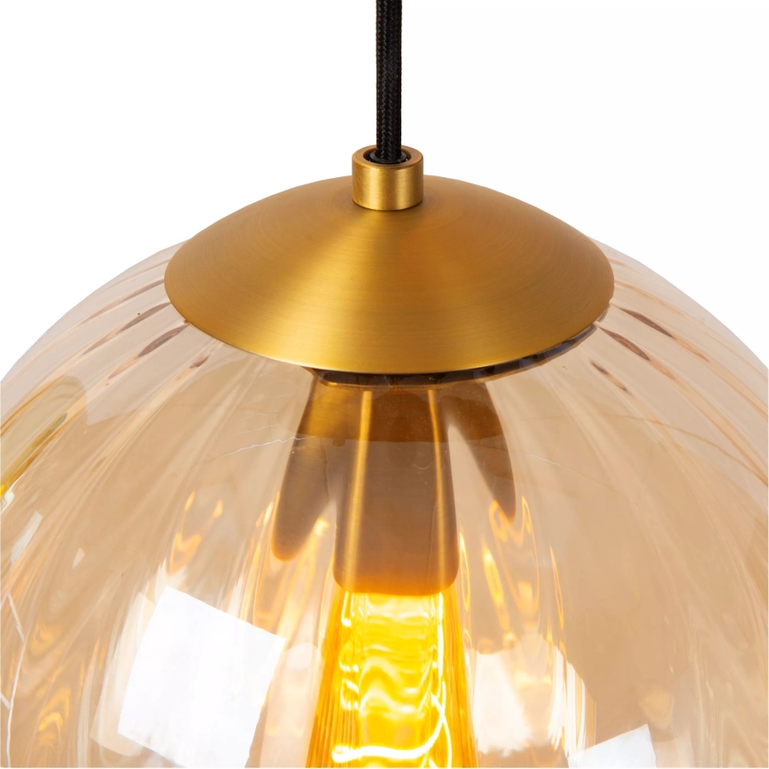 Lucide 45493/03/33 - Luster na lanku MONSARAZ 3xE27/40W/230V zelená/béžová