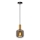 Lucide 45494/16/65 - Luster na lanku JOANET 1xE27/40W/230V čierna