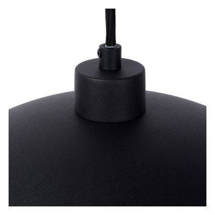 Lucide 45496/01/30 - Luster na lanku SIEMON 1xE27/40W/230V čierna
