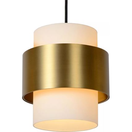 Lucide 45497/03/02 - Luster na lanku FIRMIN 3xE27/40W/230V zlatá