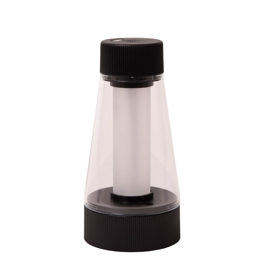 Lucide 45500/01/30 - LED Stmievateľná dotyková vonkajší lampa LORALI LED/1,2W/4V USB IP44 2000 mAh čierna