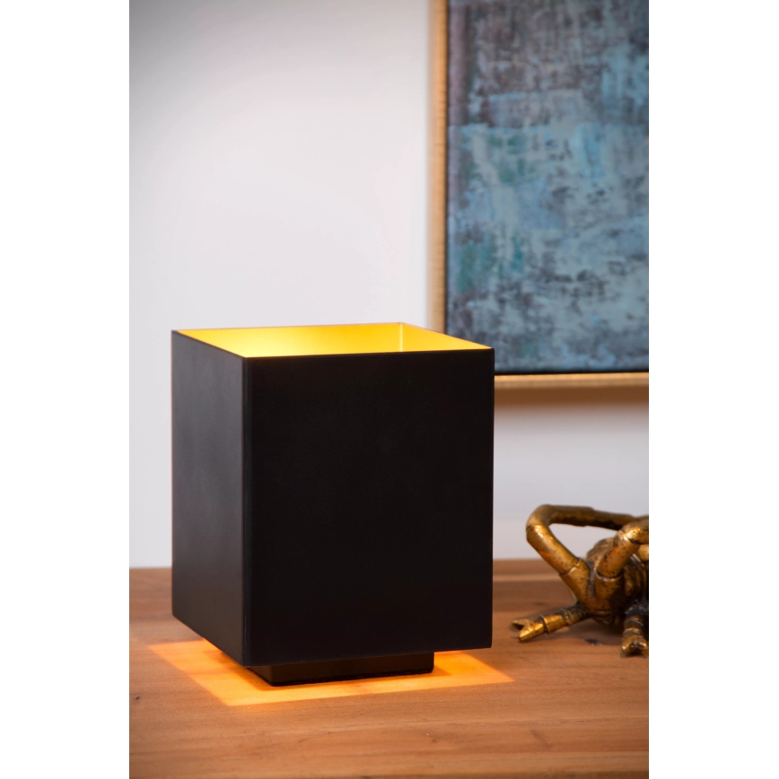 Lucide 45589/01/30 - Stolná lampa SUZY 1xE14/40W/230V čierna