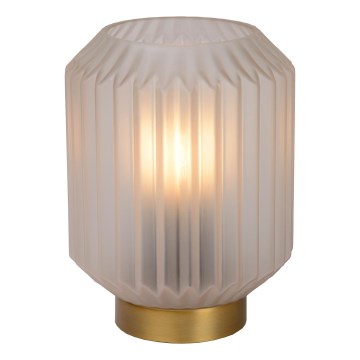 Lucide 45595/01/31 - Stolná lampa SUENO 1xE14/40W/230V krémová