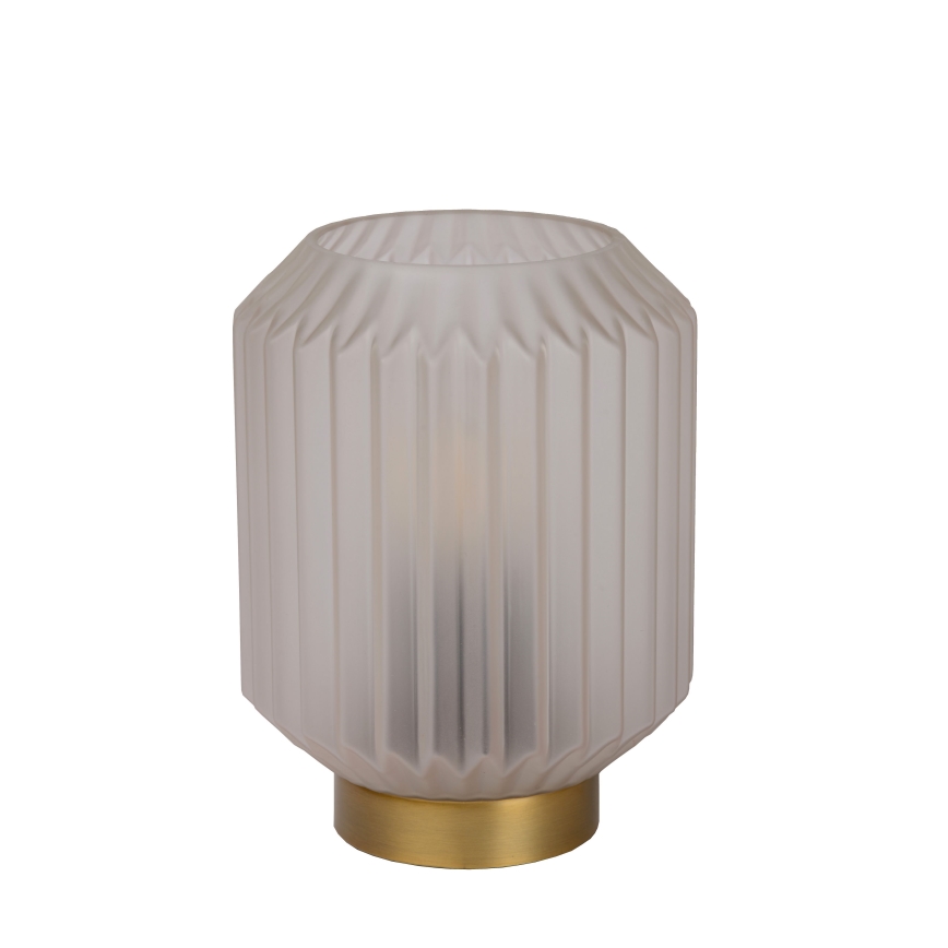 Lucide 45595/01/31 - Stolná lampa SUENO 1xE14/40W/230V krémová