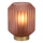 Lucide 45595/01/66 - Stolná lampa SUENO 1xE14/40W/230V ružová