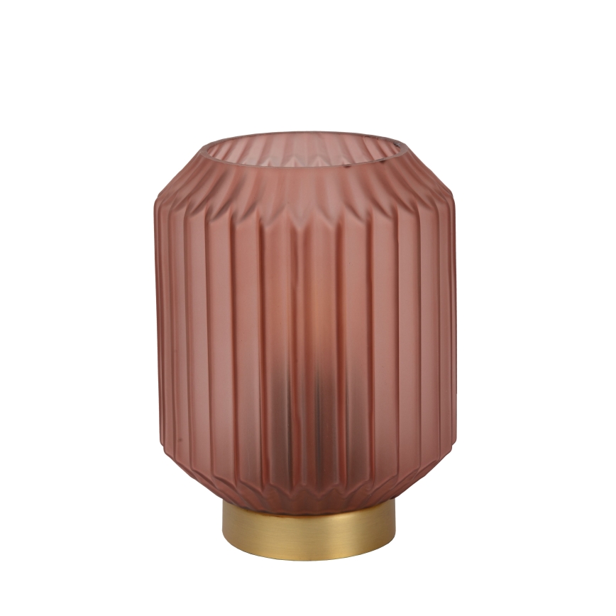 Lucide 45595/01/66 - Stolná lampa SUENO 1xE14/40W/230V ružová