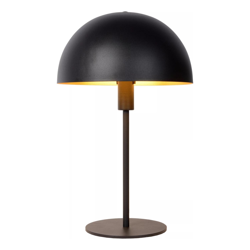 Lucide 45596/01/30 - Stolná lampa SIEMON 1xE14/25W/230V čierna