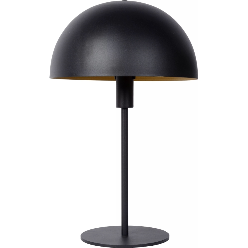 Lucide 45596/01/30 - Stolná lampa SIEMON 1xE14/25W/230V čierna