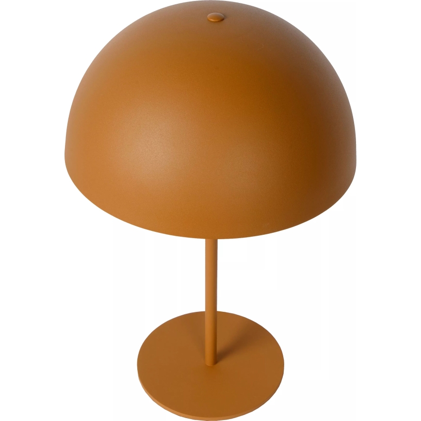 Lucide 45596/01/44 - Stolná lampa SIEMON 1xE14/25W/230V oranžová