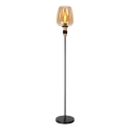 Lucide 45708/01/62 - Stojacia lampa ILONA 1xE27/40W/230V čierna/béžová