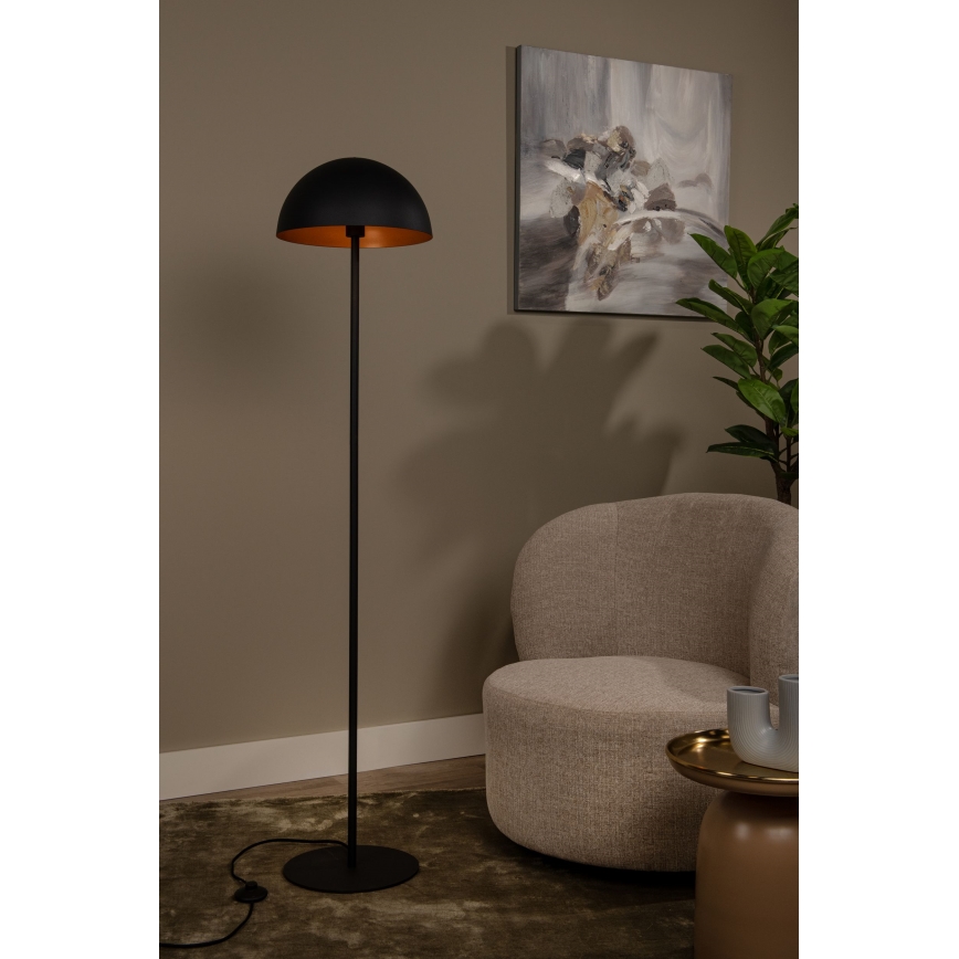Lucide 45796/01/30 - Stojacia lampa SIEMON 1xE27/40W/230V čierna