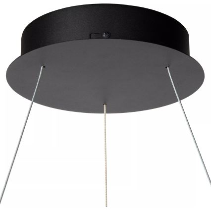 Lucide 46403/48/30 - LED Stmievateľný luster na lanku VIDAL LED/48W/230V pr. 58 cm čierna