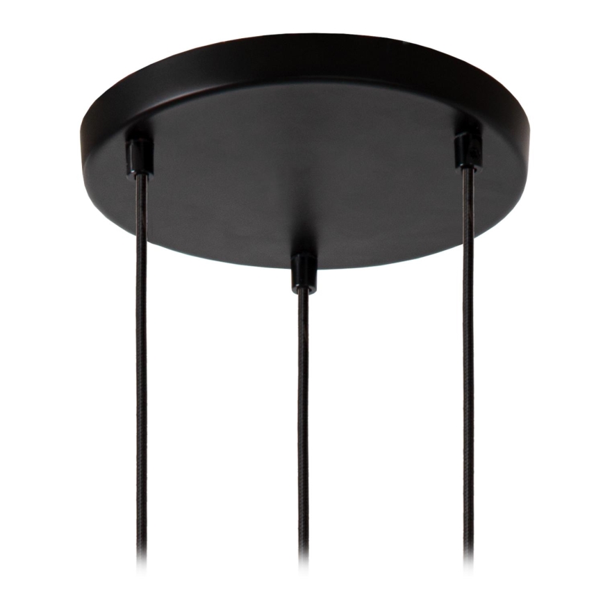 Lucide 46413/13/65 - Luster na lanku MEDINE 3xE27/40W/230V dymová