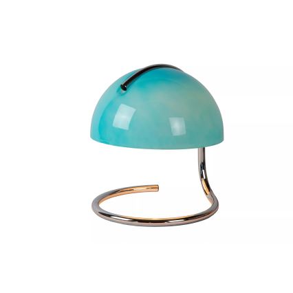 Lucide 46516/01/35 - Stolná lampa CATO 1xE27/40W/230V modrá