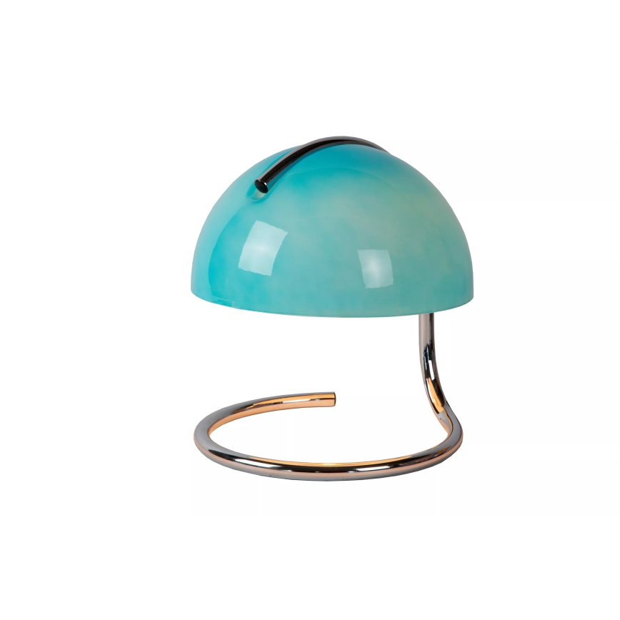 Lucide 46516/01/35 - Stolná lampa CATO 1xE27/40W/230V modrá