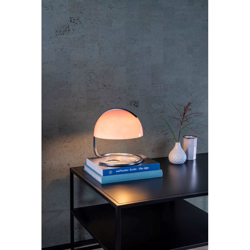 Lucide 46516/01/66 - Stolná lampa CATO 1xE27/40W/230V ružová