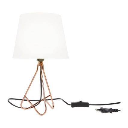 Lucide 47500/81/17 - Stolná lampa GITTA 1xE14/40W/230V biela