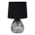 Lucide 47508/81/30 - Stolná lampa MARMO 1xE14/40W/230V čierna