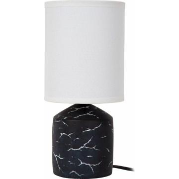Lucide 47550/81/30 - Stolná lampa FRAN 1xE14/40W/230V čierna