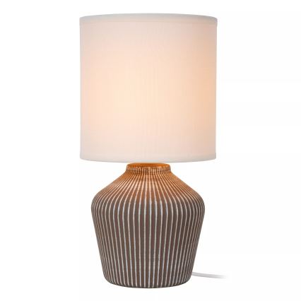 Lucide 47551/81/41 - Stolná lampa FILIZ 1xE14/40W/230V hnedá