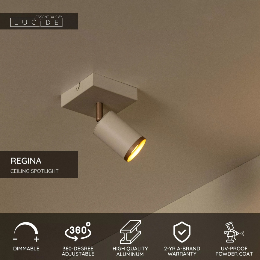 Lucide 53914/01/41 - Bodové svietidlo REGINA 1xGU10/50W/230V béžové