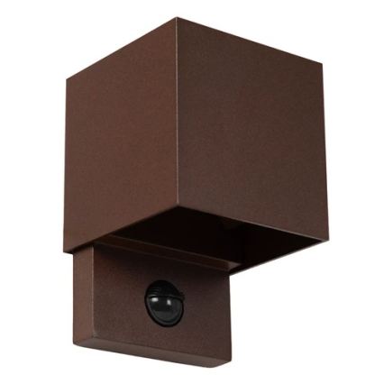Lucide 69810/07/97 - LED Vonkajšie nástenné svietidlo s pohybovým senzorom TADZIO LED/7W/230V IP65