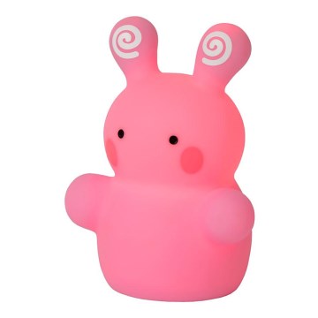 Lucide 71553/21/66 - LED detská lampa COLOR ZOO LED/1W/5V zajac