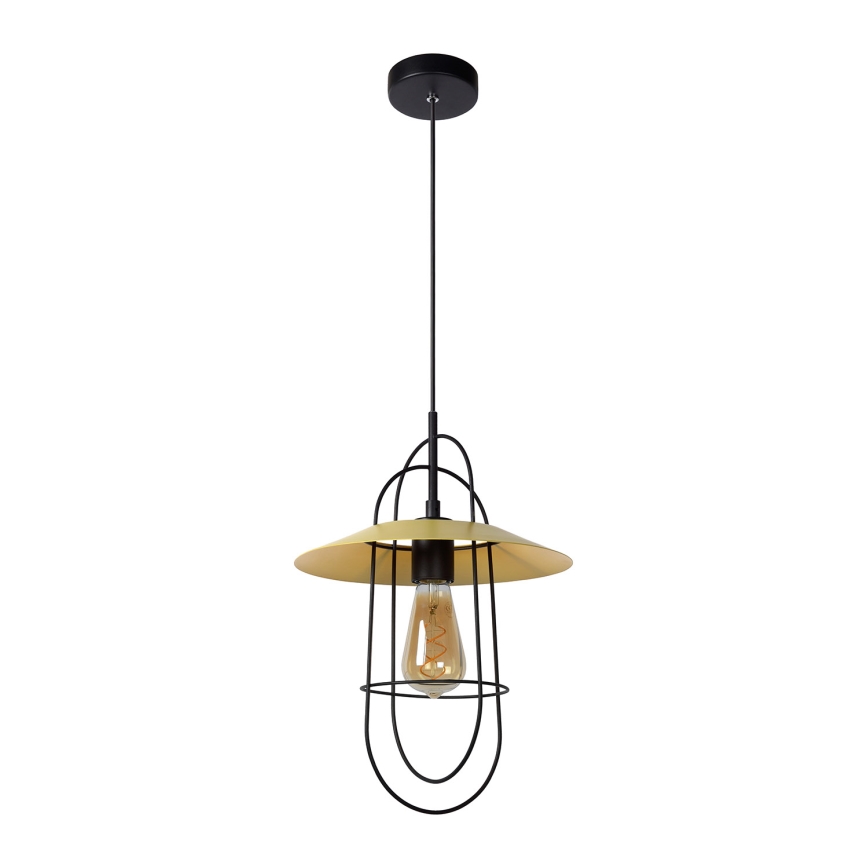 Lucide 74309/01/34 - Luster na lanku MASSON 1xE27/40W/230V žltá