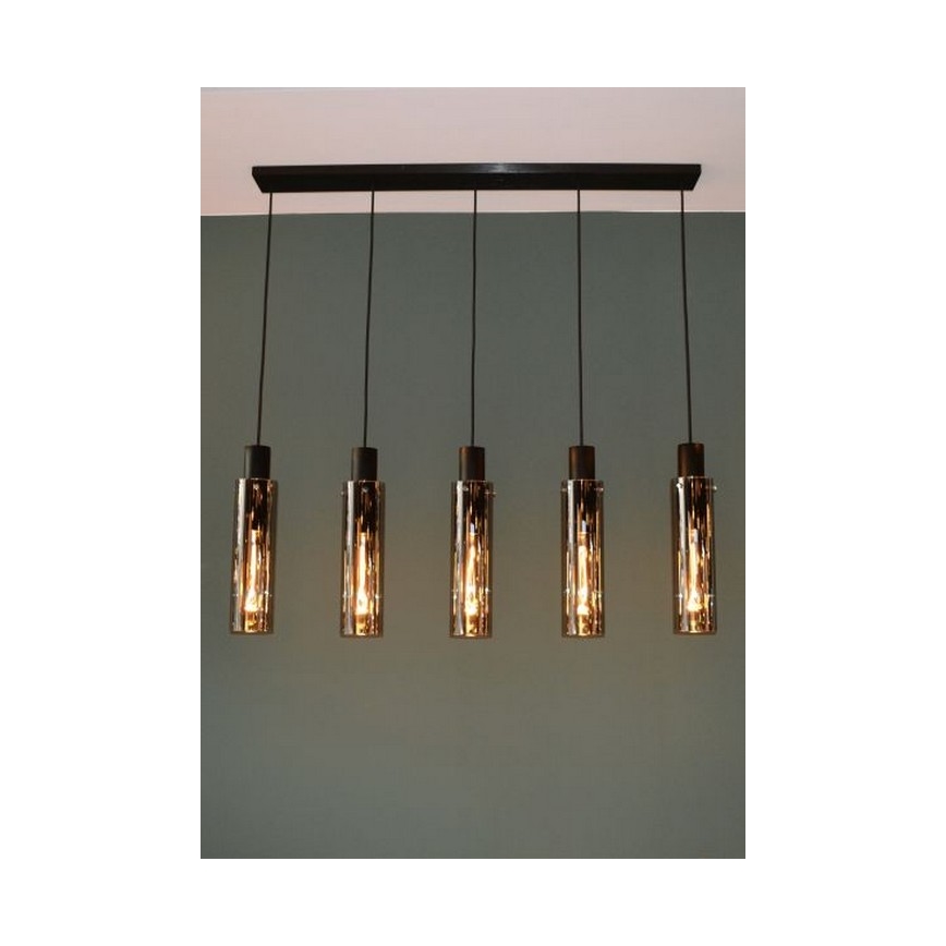 Lucide 74404/05/65 - Luster na lanku ORLANDO 5xE27/40W/230V