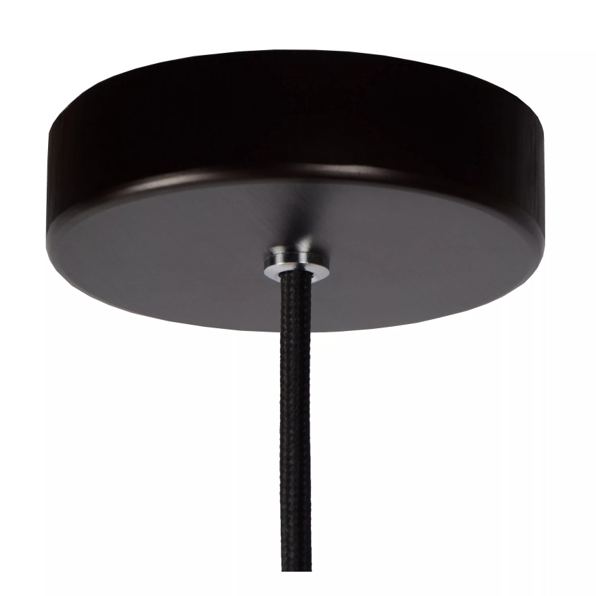 Lucide 74410/01/65 - Luster na lanku ZINO 1xE27/60W/230V čierna