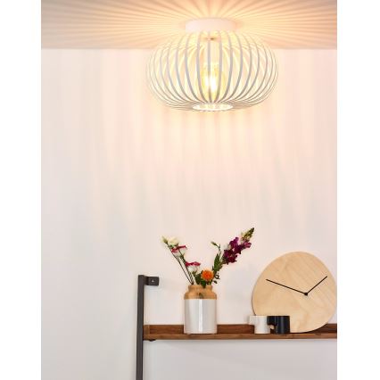 Lucide 78174/40/31 - Stropné svietidlo MANUELA 1xE27/60W/230V biela
