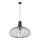 Lucide 78374/65/30 - Závesné svietidlo MANUELA 1xE27/60W/230V čierna 65 cm