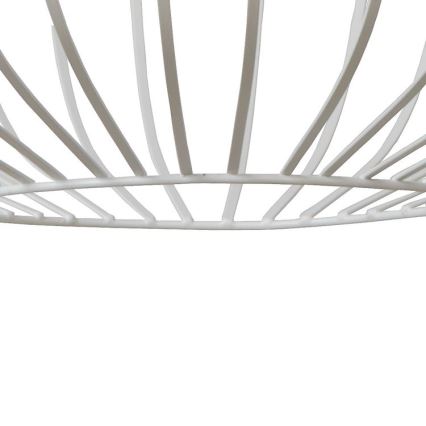 Lucide 78374/65/31 - Závesné svietidlo MANUELA 1xE27/60W/230V biele 65 cm