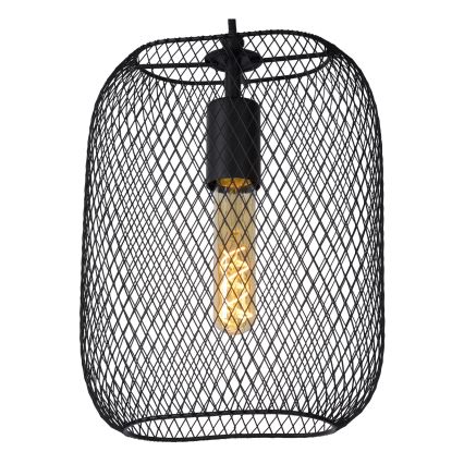 Lucide 78392/01/30 - Luster na lanku MESH 1xE27/60W/230V čierna