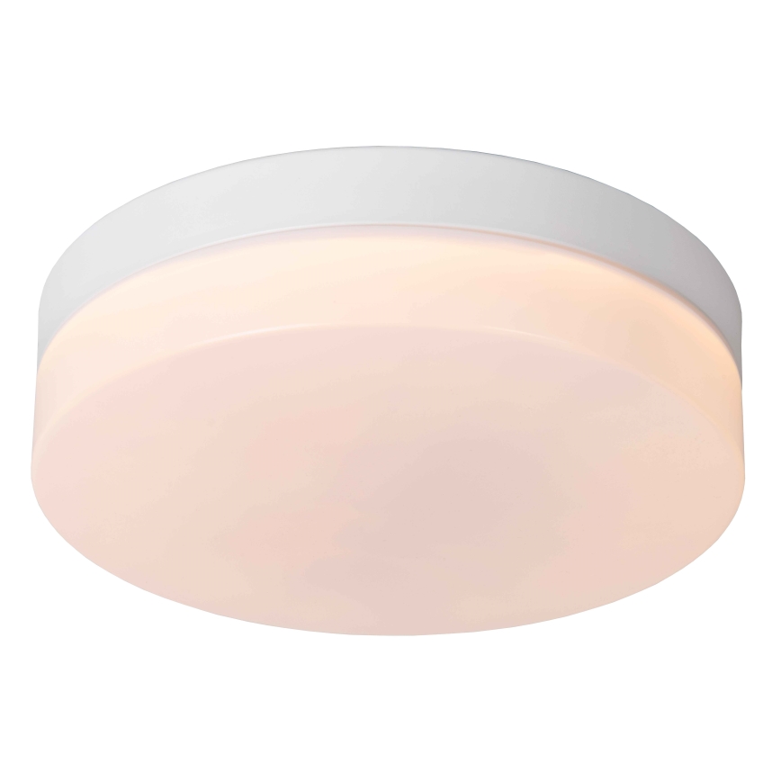 Lucide 79111/24/31 - LED Kúpeľňové stropné svietidlo so senzorom BISKIT LED/12W/230V pr. 23 cm IP44 biela