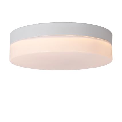 Lucide 79111/24/31 - LED Kúpeľňové stropné svietidlo so senzorom BISKIT LED/12W/230V pr. 23 cm IP44 biela