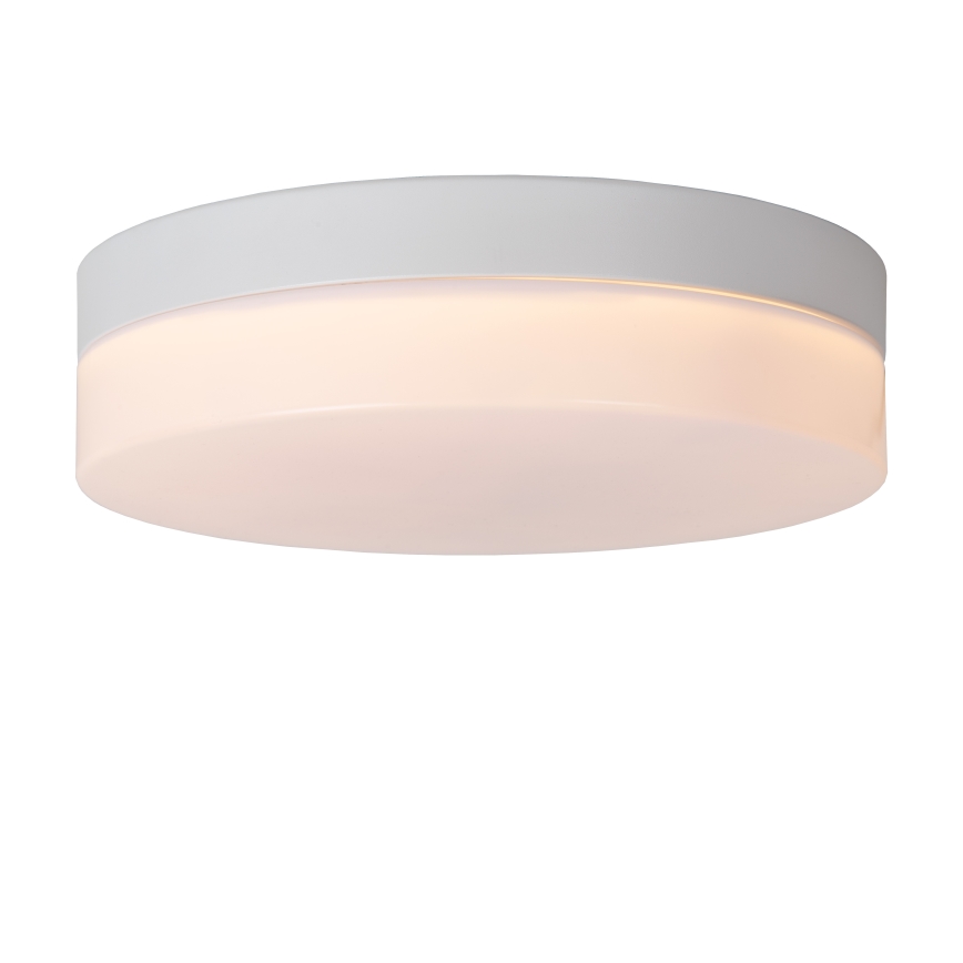 Lucide 79111/24/31 - LED Kúpeľňové stropné svietidlo so senzorom BISKIT LED/12W/230V pr. 23 cm IP44 biela