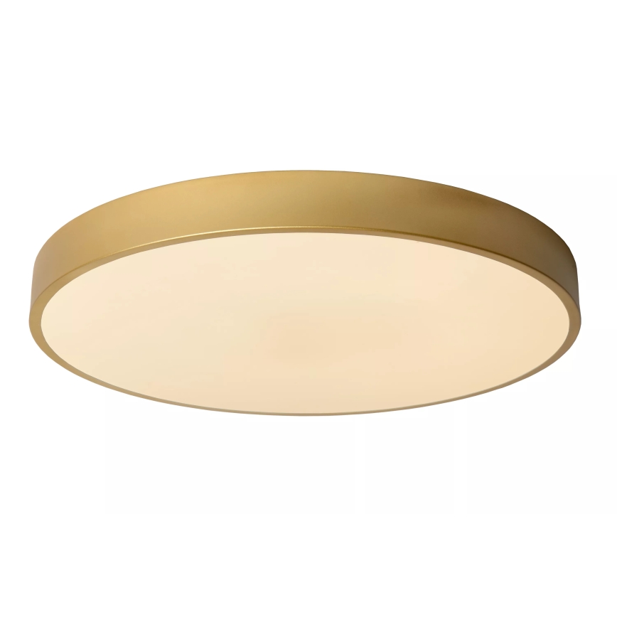 Lucide 79185/50/02 - LED Stmievateľné stropné svietidlo UNAR LED/36W/230V pr. 49,5 cm zlatá