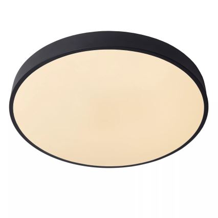 Lucide 79185/50/30 - LED Stmievateľné stropné svietidlo UNAR LED/36W/230V pr. 49,5 cm čierna