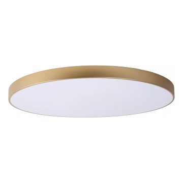 Lucide 79185/80/02 - LED Stmievateľné stropné svietidlo UNAR LED/80W/230V pr. 80 cm zlatá