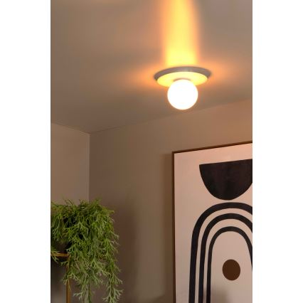 Lucide 79187/01/31 - Stropné svietidlo TRICIA 1xE27/15W/230V pr. 25 cm biela