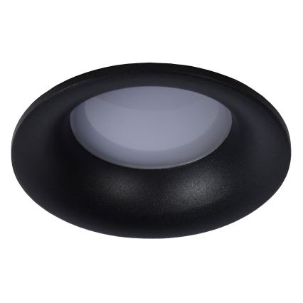 Lucide 09923/01/30 - Kúpeľňové podhľadové svietidlo ZIVA 1xGU10/50W/230V IP44 čierna