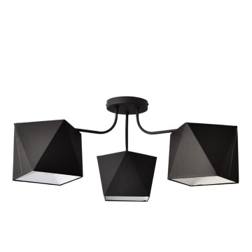 Luster ADAMANT 3xE27/15W/230V čierna