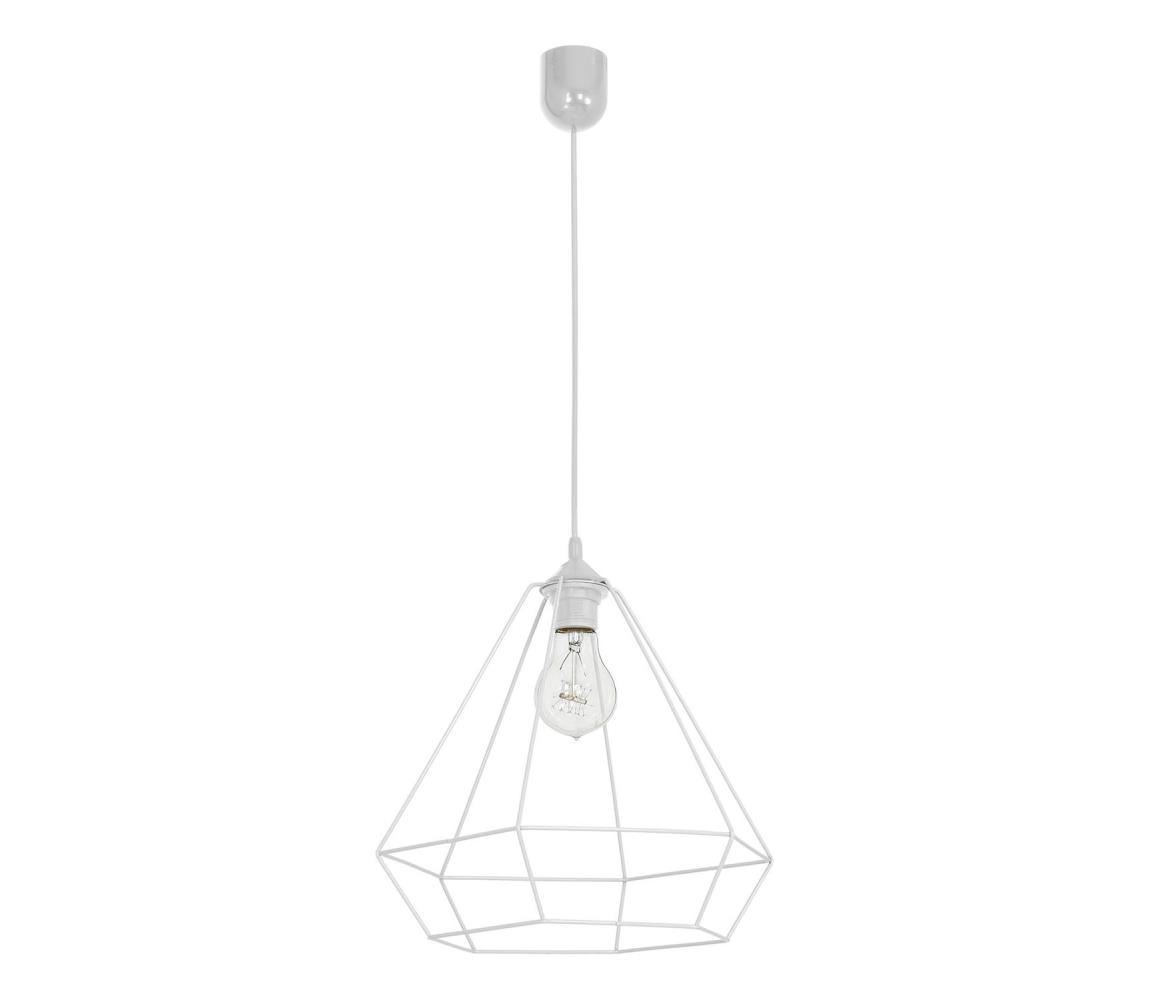 Luster ALMA 1xE27/60W/230V biela